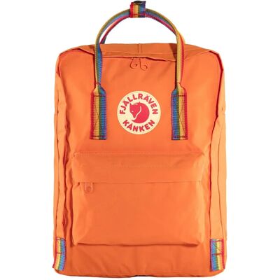 Fjällräven Kånken Rainbow - orange brûlé/motif arc-en-ciel - Publicité Fjällräven Kånken Rainbow - orange brûlé/motif arc-en-ciel - Publicité