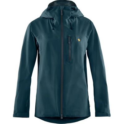 Chaqueta Eco-Shell Femenina Mountain Blue de Fjällräven - Ligera e Impermeable Chaqueta Eco-Shell Femenina Mountain Blue de Fjällräven - Ligera e Impermeable