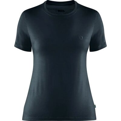 Fjallraven Damen Abisko Wool Ss T-Shirt - Leichtes Merino-Baselayer Fjallraven Damen Abisko Wool Ss T-Shirt - Leichtes Merino-Baselayer