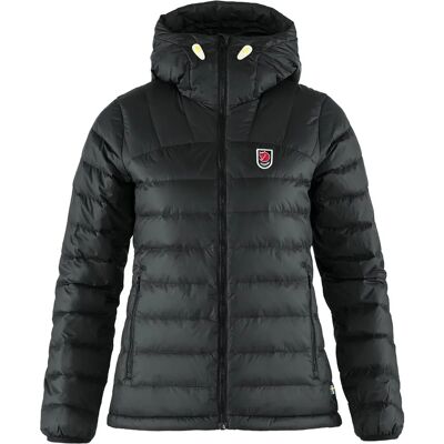 Fjällräven Womens Expedition Pack Down Hoodie - Black - Hooded Jacket Fjällräven Womens Expedition Pack Down Hoodie - Black - Hooded Jacket