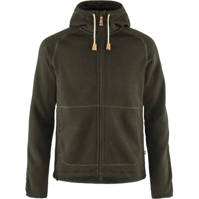 Fjällräven Övik Fleece Hoodie - Ciepła, z recyklingu poliester Fjällräven Övik Fleece Hoodie - Ciepła, z recyklingu poliester