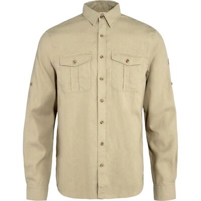 Fjällräven Chemise de voyage Övik LS M - Chemise extérieure - beige-sable Fjällräven Chemise de voyage Övik LS M - Chemise extérieure - beige-sable