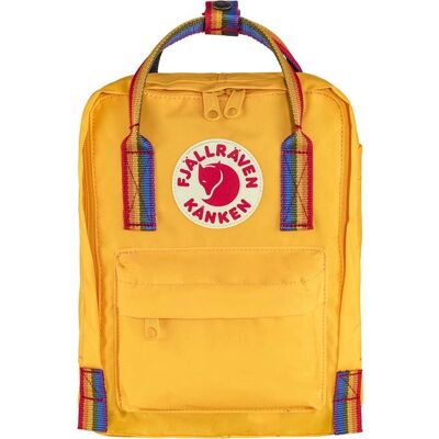 Fjällräven Kånken Rainbow Mini - ciepły żółty/wzór tęczy Fjällräven Kånken Rainbow Mini - ciepły żółty/wzór tęczy