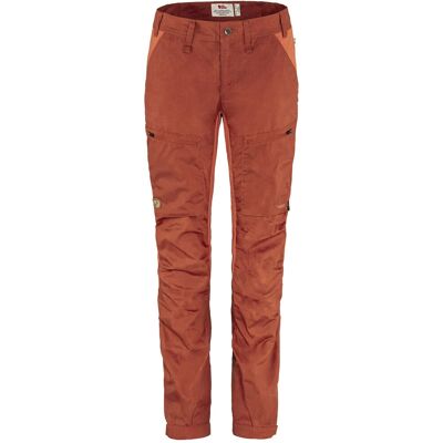 Pantaloni de trekking Fjällräven Abisko Lite - Regular - Femei - Roșu Cabin Pantaloni de trekking Fjällräven Abisko Lite - Regular - Femei - Roșu Cabin