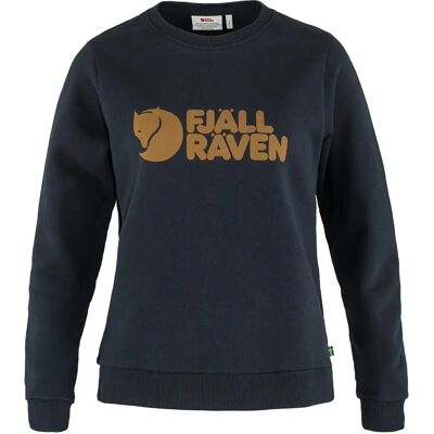 Fjällräven Logo Sweter W (84143) - ciemny granatowy Fjällräven Logo Sweter W (84143) - ciemny granatowy