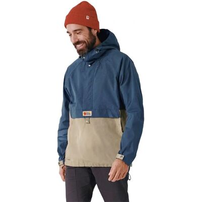 Fjallraven Vardag Anorak - Uncle Blue/Sandstone - Kurtka przeciw wiatrowi Fjallraven Vardag Anorak - Uncle Blue/Sandstone - Kurtka przeciw wiatrowi