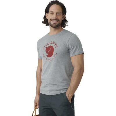 Fjällräven Fox T-Shirt M - grijs melange Fjällräven Fox T-Shirt M - grijs melange