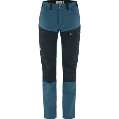 Fjällräven Abisko Midsummer Pantaloni con Zip - Donna - Blu Indaco - Navy Scuro - 40 Fjällräven Abisko Midsummer Pantaloni con Zip - Donna - Blu Indaco - Navy Scuro - 40