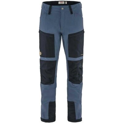 Fjällräven Pantaloni Trekking Keb Agile - Uomo - Blu Indaco/Navy Scuro Fjällräven Pantaloni Trekking Keb Agile - Uomo - Blu Indaco/Navy Scuro