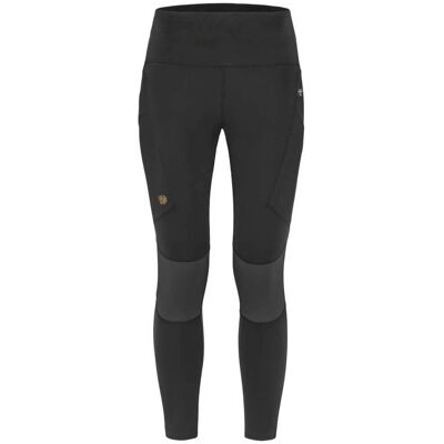 Fjällräven Damen Abisko Trekking Tights Pro - Schwarz/Grau Fjällräven Damen Abisko Trekking Tights Pro - Schwarz/Grau