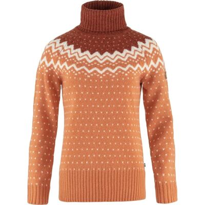 Fjällräven Övik Knit Roller Neck W (84792) - marron désert/feuille d'automne Fjällräven Övik Knit Roller Neck W (84792) - marron désert/feuille d'automne