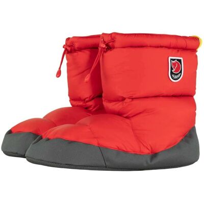 Fjällräven Expedition Down Booties - Unisex - True Red - S Fjällräven Expedition Down Booties - Unisex - True Red - S