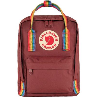Fjällräven Kånken Rainbow Mini - ox red/wzór tęczy Fjällräven Kånken Rainbow Mini - ox red/wzór tęczy