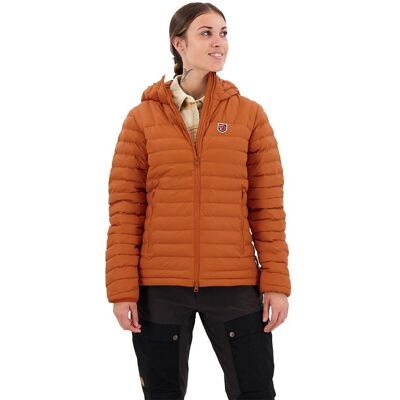 Fjällräven Expedition Leichte Hoodie - Braun / Orange - Jacke Fjällräven Expedition Leichte Hoodie - Braun / Orange - Jacke
