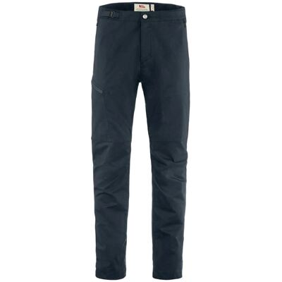 Fjällräven Abisko Hike Byxor - Regelbunden Ben - Mörk Navy - Byxor Fjällräven Abisko Hike Byxor - Regelbunden Ben - Mörk Navy - Byxor