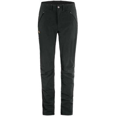 Pantaloni da trekking Fjällräven Abisko Trail Stretch - Nero Pantaloni da trekking Fjällräven Abisko Trail Stretch - Nero