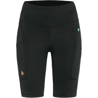 Fjällräven Abisko Short Tights - Czarny - Szorty Fjällräven Abisko Short Tights - Czarny - Szorty