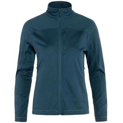 Giacca in pile leggera Fjällräven Abisko Lite - Donna Blu Indigo L Giacca in pile leggera Fjällräven Abisko Lite - Donna Blu Indigo L