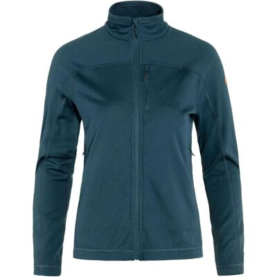 Fjällräven Abisko Lite Fleece Jakke Indigo Blue - Lett og Pakkbar Fjällräven Abisko Lite Fleece Jakke Indigo Blue - Lett og Pakkbar