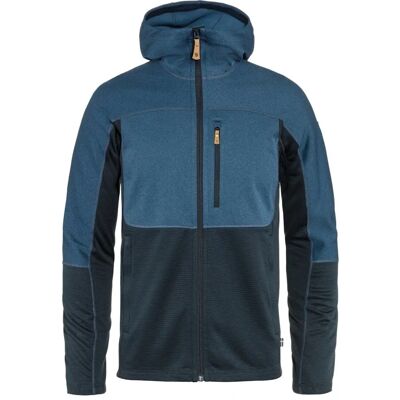 Fjällräven Abisko Trail Fleece M - indigo sininen/tumma laivastonsininen Fjällräven Abisko Trail Fleece M - indigo sininen/tumma laivastonsininen