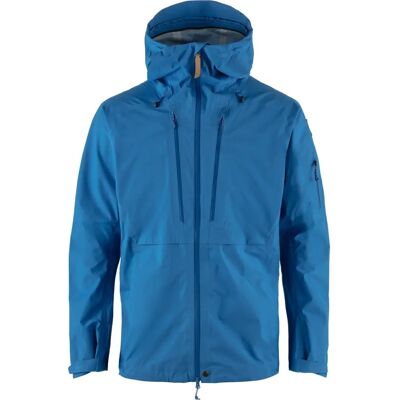 Fjällräven Blau Eco-Shell Wasserdichte Herren Ganzjahres Outdoorjacke Fjällräven Blau Eco-Shell Wasserdichte Herren Ganzjahres Outdoorjacke