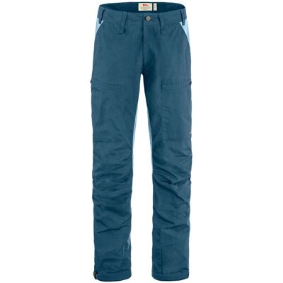 Fjällräven ABISKO LITE TREKKING TRS M REG - Pantaloni de drumeție - Indigo Blue Fjällräven ABISKO LITE TREKKING TRS M REG - Pantaloni de drumeție - Indigo Blue