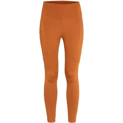Fjällräven Abisko Tights W - Poliestere Riciclato, Vita Alta, Lunghezza 7/8 - Leggings da Trekking Fjällräven Abisko Tights W - Poliestere Riciclato, Vita Alta, Lunghezza 7/8 - Leggings da Trekking