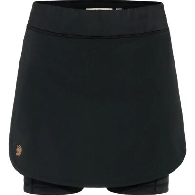Fjällräven Abisko Midsummer Skort - Recyceltes PET & PA - Schwarz - Damen - Größe 38 Fjällräven Abisko Midsummer Skort - Recyceltes PET & PA - Schwarz - Damen - Größe 38