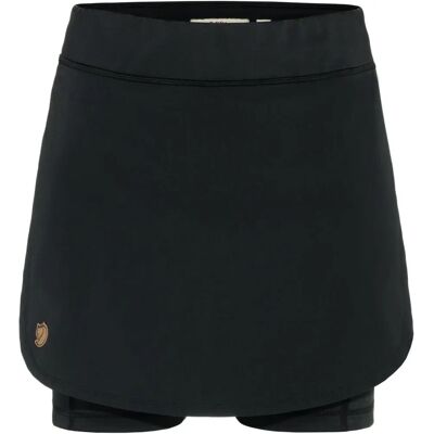 Fjällräven Abisko Midsummer Skort - Resirkulert PET & PA - Svart - Kvinner - Størrelse 42 Fjällräven Abisko Midsummer Skort - Resirkulert PET & PA - Svart - Kvinner - Størrelse 42