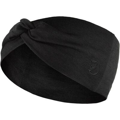Fjällräven Abisko Wool Headband - Schwarz - Unisex - Stirnband Fjällräven Abisko Wool Headband - Schwarz - Unisex - Stirnband