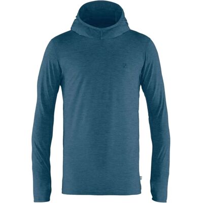 Fjällräven Abisko Sun-Hoodie M - Lättvikts hoodie som torkar snabbt för män Fjällräven Abisko Sun-Hoodie M - Lättvikts hoodie som torkar snabbt för män