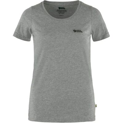 Fjällräven Logo T-shirt W Grå-melange - Dam Fjällräven Logo T-shirt W Grå-melange - Dam