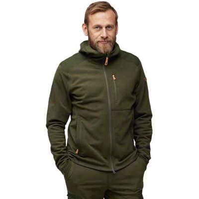 Fjällräven Keb Fleece Hoodie M (81479) - głęboki las Fjällräven Keb Fleece Hoodie M (81479) - głęboki las