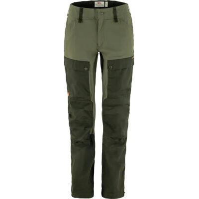 Fjällräven Damen Keb Trekkinghose Curved - Tiefwaldgrün Fjällräven Damen Keb Trekkinghose Curved - Tiefwaldgrün