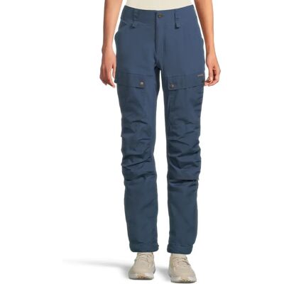 Pantalones de trekking para mujer Fjällräven Keb Curvados Azul Índigo 42/S Pantalones de trekking para mujer Fjällräven Keb Curvados Azul Índigo 42/S