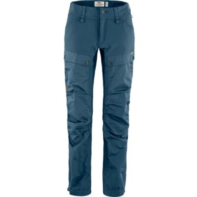 Fjällräven KEB TROUSERS W Damen Gr.36/L - Pantalones de senderismo - azul Fjällräven KEB TROUSERS W Damen Gr.36/L - Pantalones de senderismo - azul