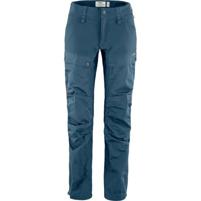 Fjällräven Pantalones Keb Mujeres Azul Índigo - Pantalones de Trekking Fjällräven Pantalones Keb Mujeres Azul Índigo - Pantalones de Trekking