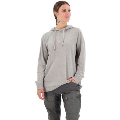 Fjällräven Vardag Hoodie W - Grigio - Felpa con cappuccio Fjällräven Vardag Hoodie W - Grigio - Felpa con cappuccio