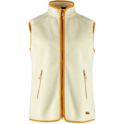 Fjällräven Vardag Pile Fleece W Hvit - Fleece vest Fjällräven Vardag Pile Fleece W Hvit - Fleece vest