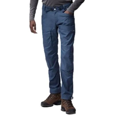 Fjällräven Singi X-Trousers - Pantalones de Senderismo Azul Montaña Fjällräven Singi X-Trousers - Pantalones de Senderismo Azul Montaña
