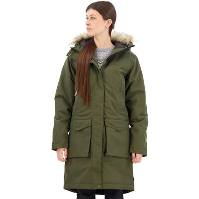 Fjällräven Nuuk Lite Parka Mujeres, Deep Forest - Chaqueta de Invierno Fjällräven Nuuk Lite Parka Mujeres, Deep Forest - Chaqueta de Invierno