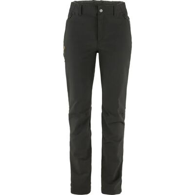 Fjällräven ABISKO WINTER STRETCH Pantalones - softshell - negro Fjällräven ABISKO WINTER STRETCH Pantalones - softshell - negro
