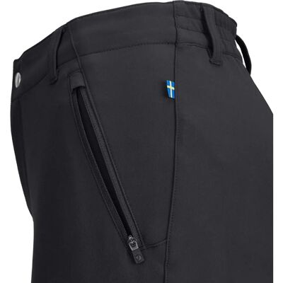 Fjällräven ABISKO WINTER STRETCH TROUSERS W - Nero - 42/S - Softshell Fjällräven ABISKO WINTER STRETCH TROUSERS W - Nero - 42/S - Softshell