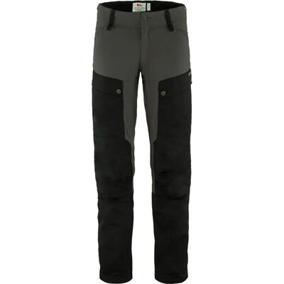 Pantaloni Trekking Fjällräven Keb Uomo Nero-Grigio Pantaloni Trekking Fjällräven Keb Uomo Nero-Grigio