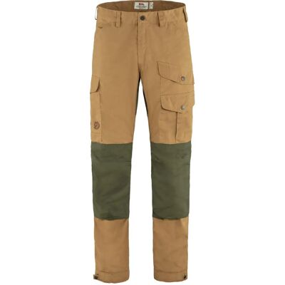Fjällräven VIDDA PRO TROUSERS M - Pantaloni da trekking - beige-sand/oliv-dunkelgrün Fjällräven VIDDA PRO TROUSERS M - Pantaloni da trekking - beige-sand/oliv-dunkelgrün