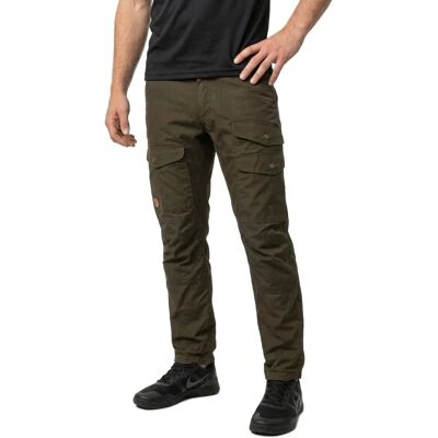 Fjällräven VIDDA PRO VENTILATED TRS M Uomo Gr.54/L - Pantaloni da trekking - verde oliva scuro Fjällräven VIDDA PRO VENTILATED TRS M Uomo Gr.54/L - Pantaloni da trekking - verde oliva scuro
