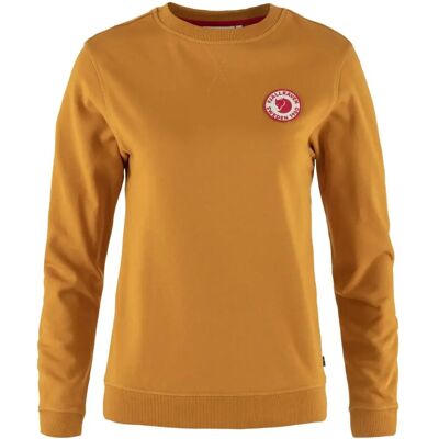 Fjällräven 1960 Logo Badge Sweater W (87230) - castaño Fjällräven 1960 Logo Badge Sweater W (87230) - castaño