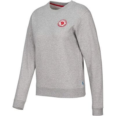 Fjällräven 1960 LOGO BADGE SWEATER W Damen Gr.XXS - Sweatshirt - grau Fjällräven 1960 LOGO BADGE SWEATER W Damen Gr.XXS - Sweatshirt - grau