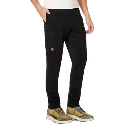 Fjällräven M Fleecehose - Wärmend, Feuchtigkeitsmanagement - Schwarz Fjällräven M Fleecehose - Wärmend, Feuchtigkeitsmanagement - Schwarz