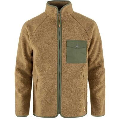 Fjällräven Vardag Pile Fleece M (84158) - bukweizenbraun/laurel grün Fjällräven Vardag Pile Fleece M (84158) - bukweizenbraun/laurel grün